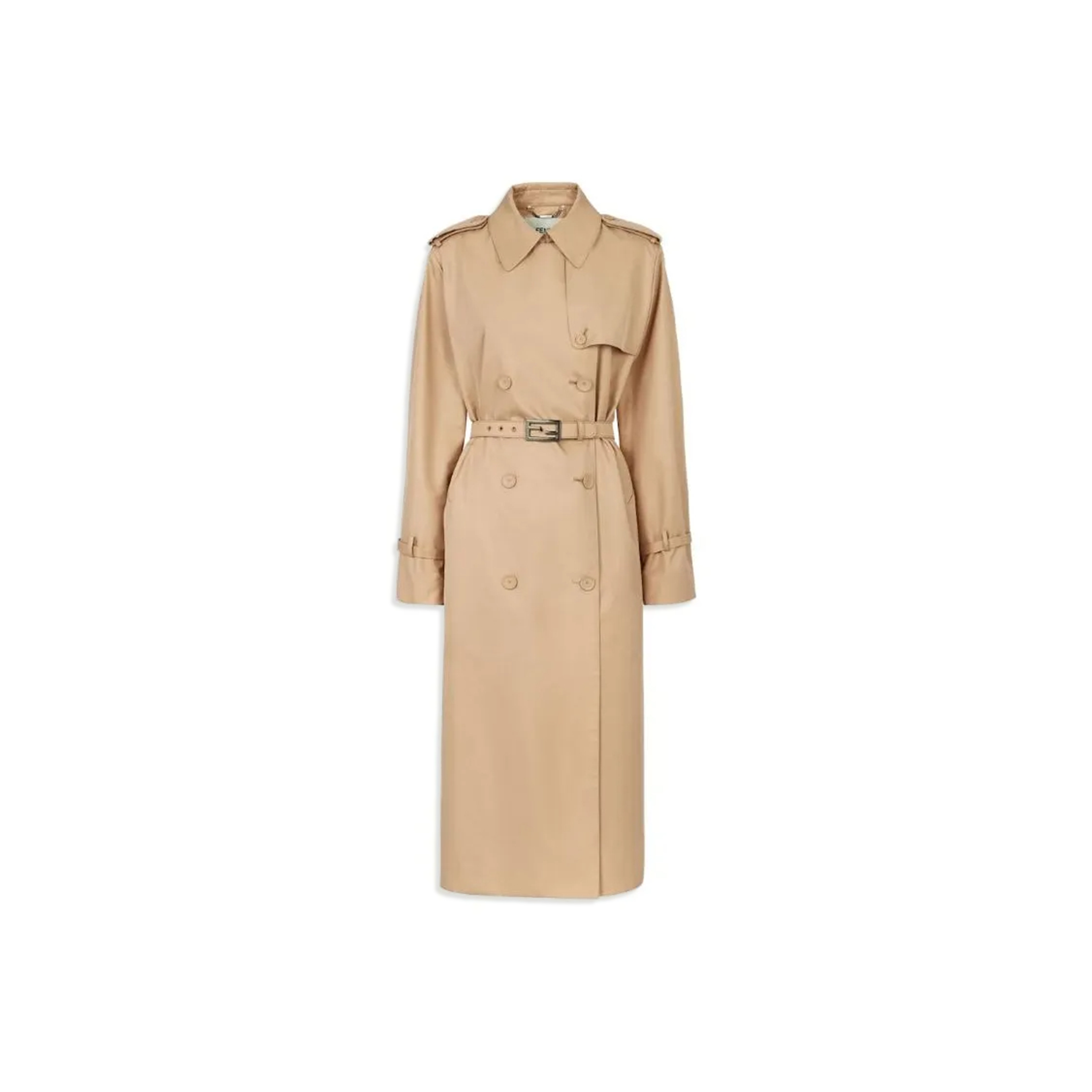 FENDI BELTED TRENCH COAT FF8980AK6DF1KE0